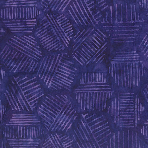 Banyan Batiks - Hexies Eggplant | 81700-86