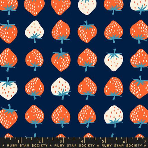 Strawberry - Strawberry Navy | RS3084-23 – Austin Sewing