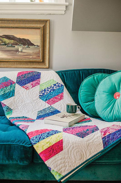 Not-Your-Typical Jelly Roll Quilts | Michelle Lander Cain