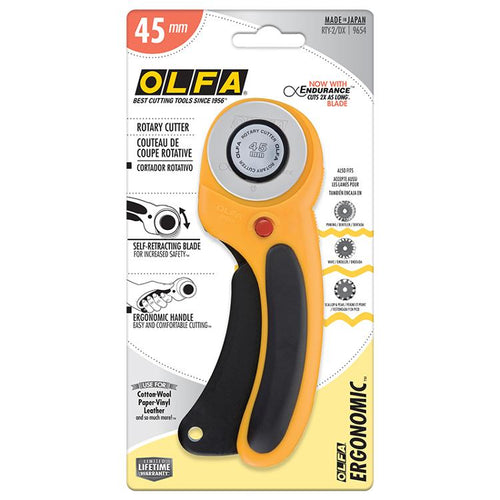 Olfa - Ergonomic 45MM Rotary Cutter