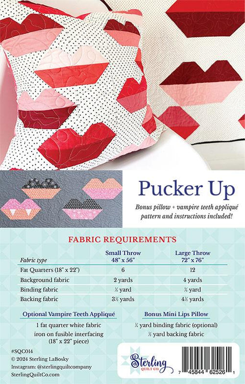 Pucker Up | Sterling Quilt Co