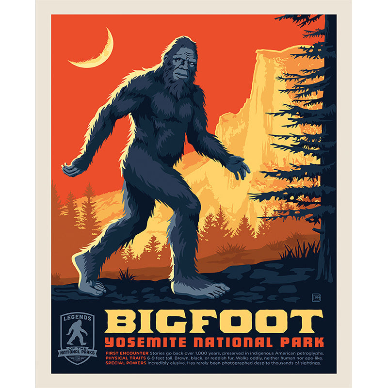 Legends of the National Parks - Bigfoot Panel | CD13286-BIGFOOT