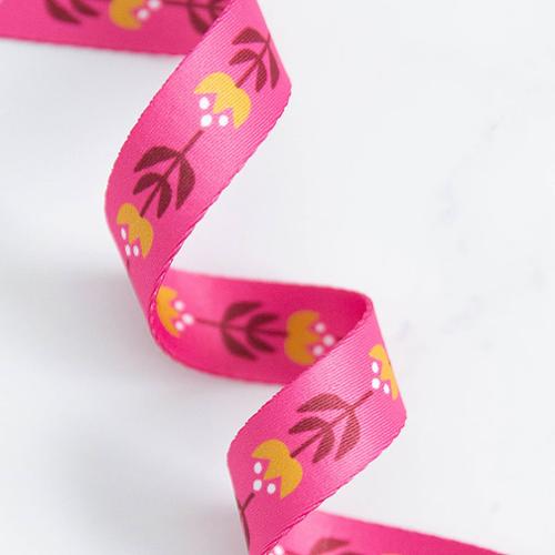 Stitch Supply - Gathering Webbing | Pink - 1"