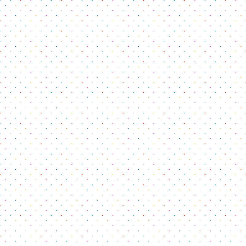 Dovetail - Ditsy Dots White Multi | 92026-10