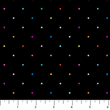 Dusk - Ditsy Dots Black Multi | 92041-99
