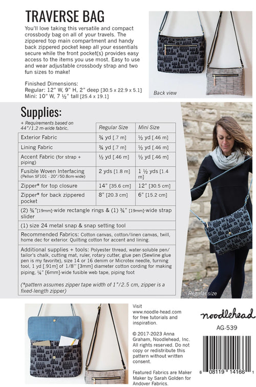 Traverse Bag | Noodlehead
