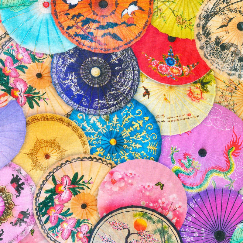 Library of Rarities - Paper Parasols Antique | ANPD-21874-199