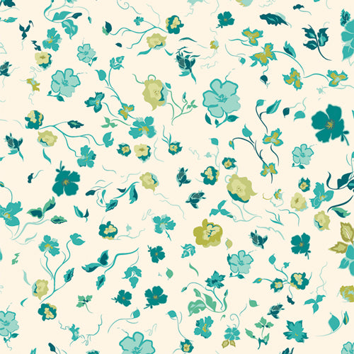 Bloomcore - Fat Quarter Fabric Wonders Lagoon | FQWBLC3