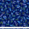 All Texas Shop Hop 2025 - Bluebonnets Minky Navy  | 30892 -NMINK