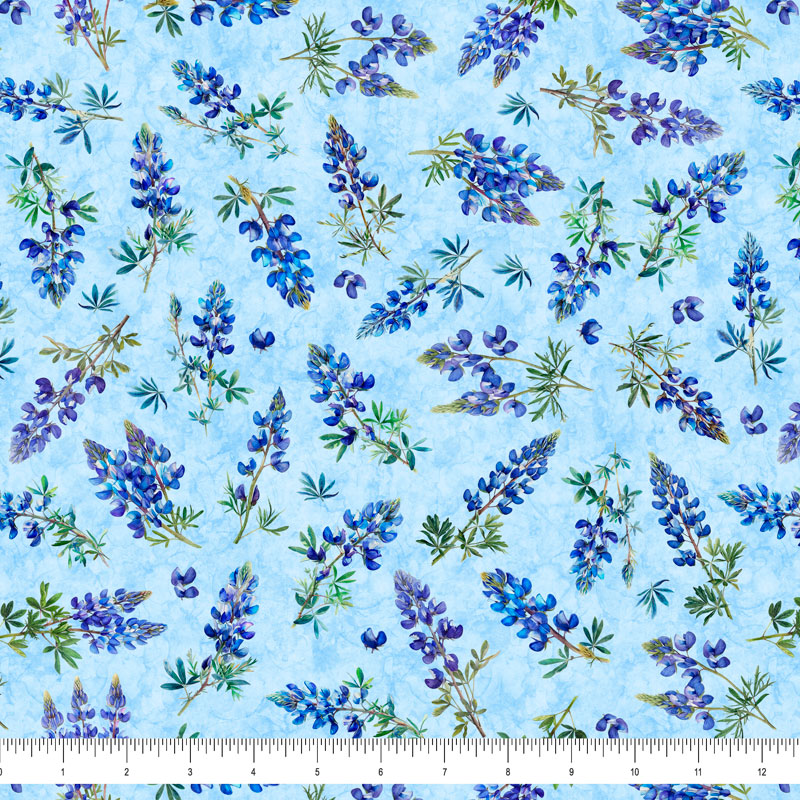 All Texas Shop Hop 2025 - Bluebonnets Blue | 30892 -B