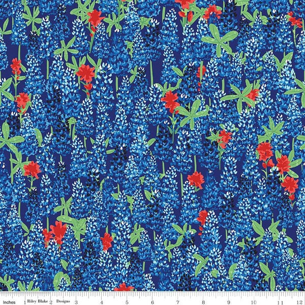 Friendship Florals - Main Royal | C15840-ROYAL