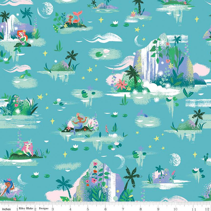 Forever Neverland - Mermaid Lagoon Peacock | C15901-PEACOCK