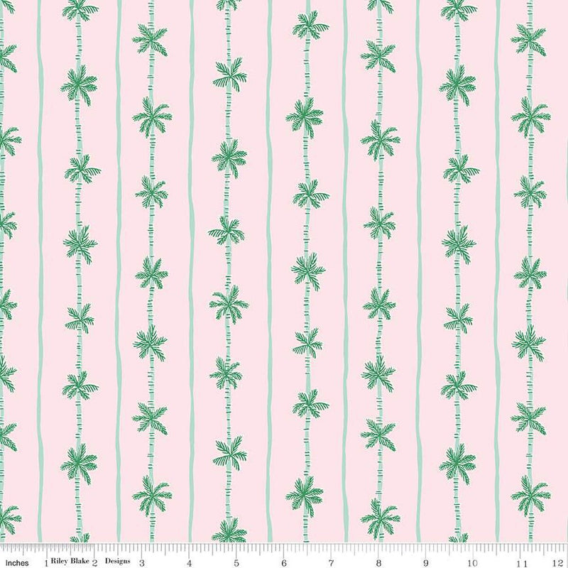 Forever Neverland - Palm Stripe Pink | C15906-PINK