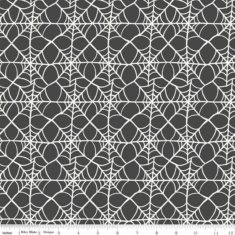 Hey Pumpkin - Webs Charcoal | C16033-CHARCOAL