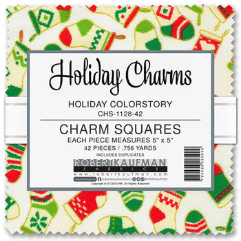 Holiday Charms 5" Squares - Holiday Colorstory | CHS-1128-42