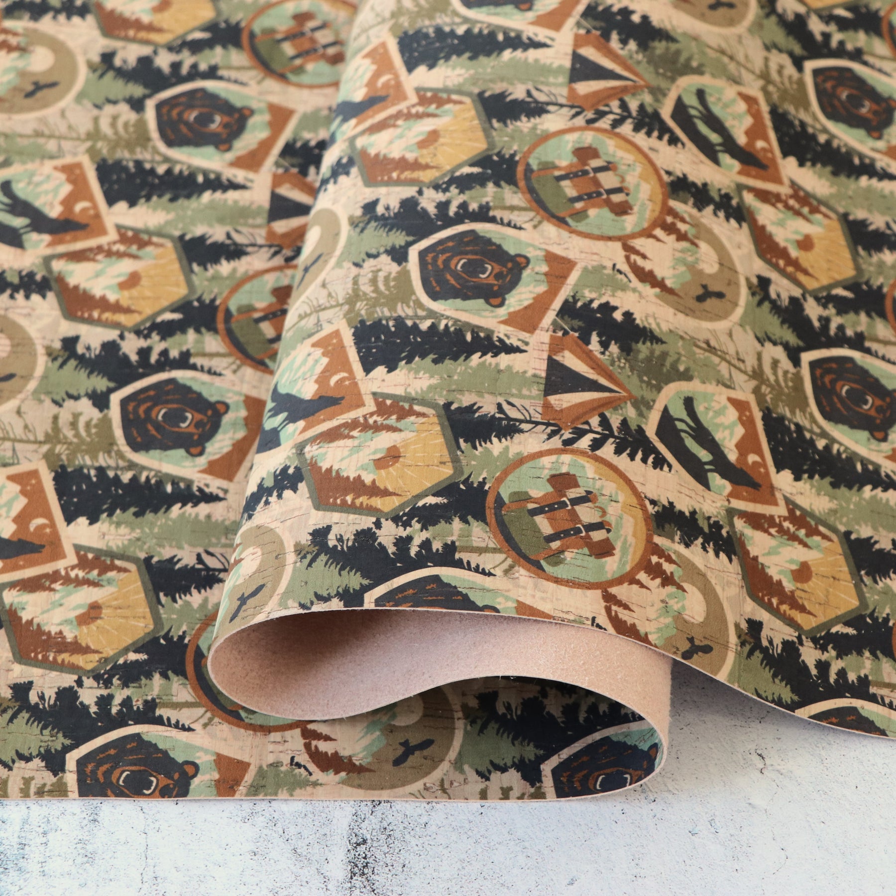 Sallie Tomato - High Quality Cork 1/2 Yard | Park Patches – Austin Sewing