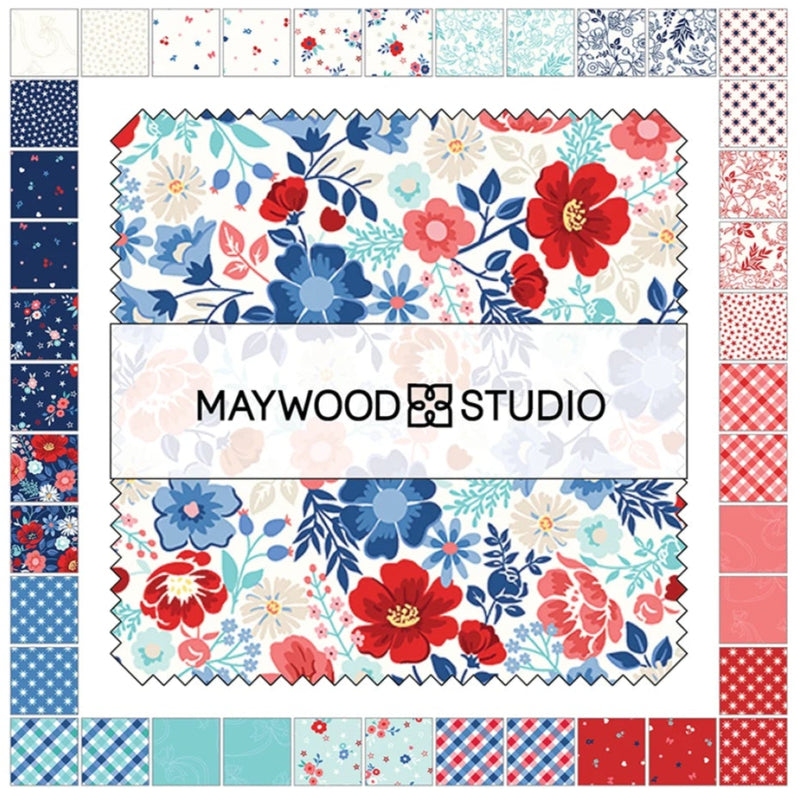 Kimberbell Designs - 5" Squares Star-Spangled Beauty | CP-MASSTAR