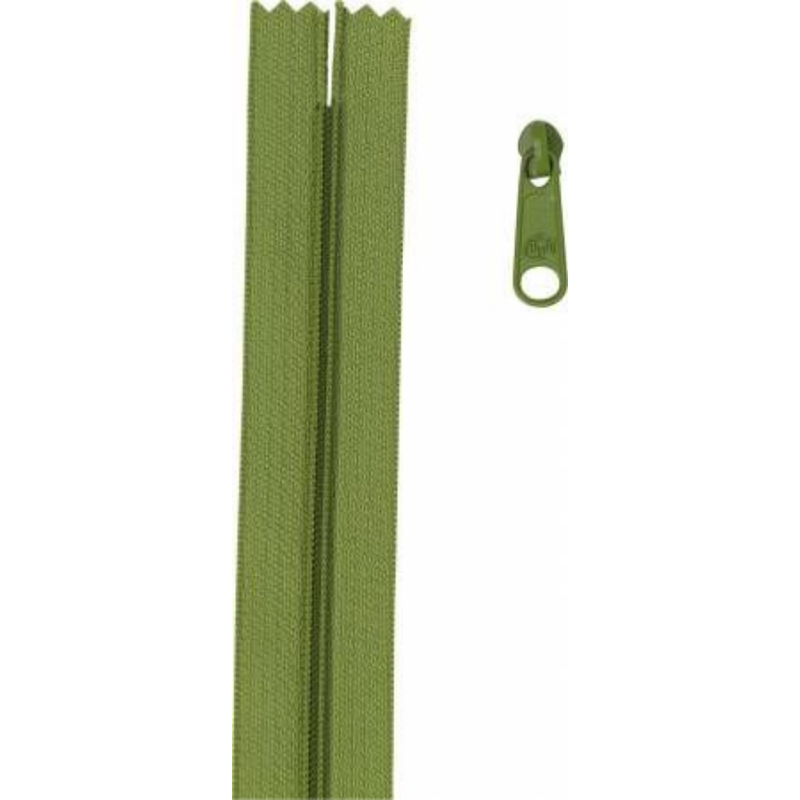 By Annie - Zippers by the Yard | Olive