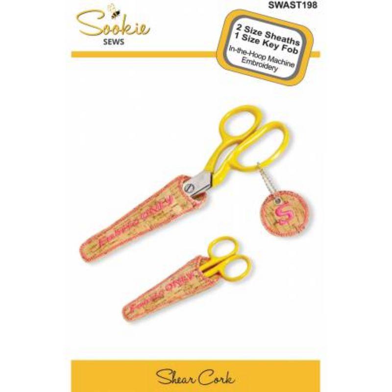 Sookie Sews - Shear Cork | Machine Embroidery