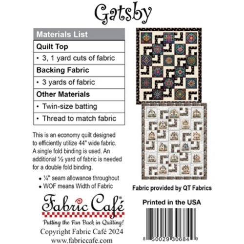 Gatsby | Fabric Cafe