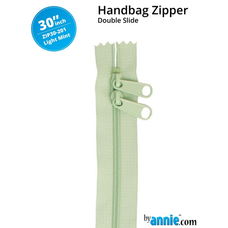 By Annie - 30" Zipper | Light Mint