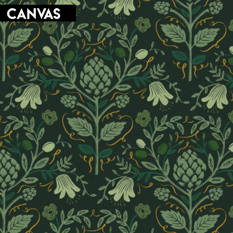 Dahlia - Artichoke Hunter Metallic Canvas | RP1606-HU3CM