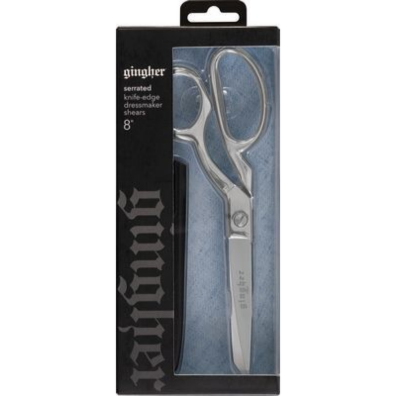 Gingher | 8" Knife Edge Dressmaker Serrated Shears