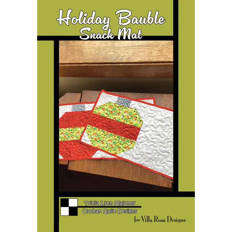 Holiday Bauble Snack Mat | Villa Rosa