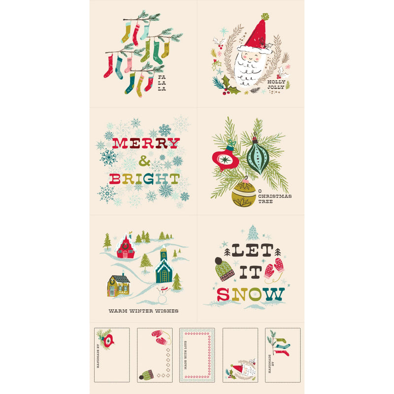 Cozy Wonderland - Panel Christmas Natural | 487599-11