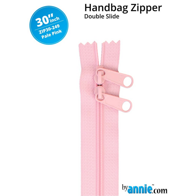 By Annie - 30" Zipper | Pale Pink