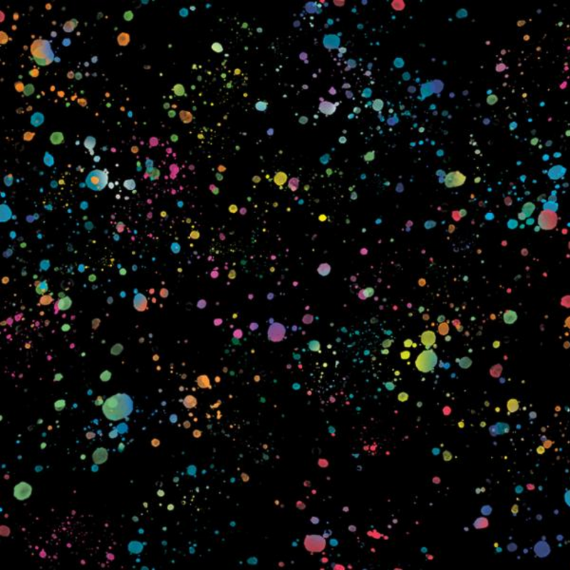 Gradients Euphoria - Paint Splatter Midnight | 33823-12
