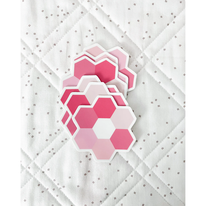 Cotton and Joy - Hexie Blooms Sticker