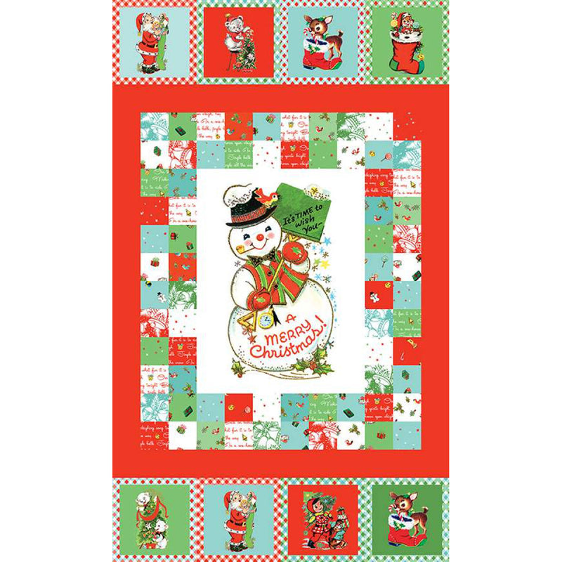 Jingle Bells - A Merry Christmas Panel | P14838-PANEL