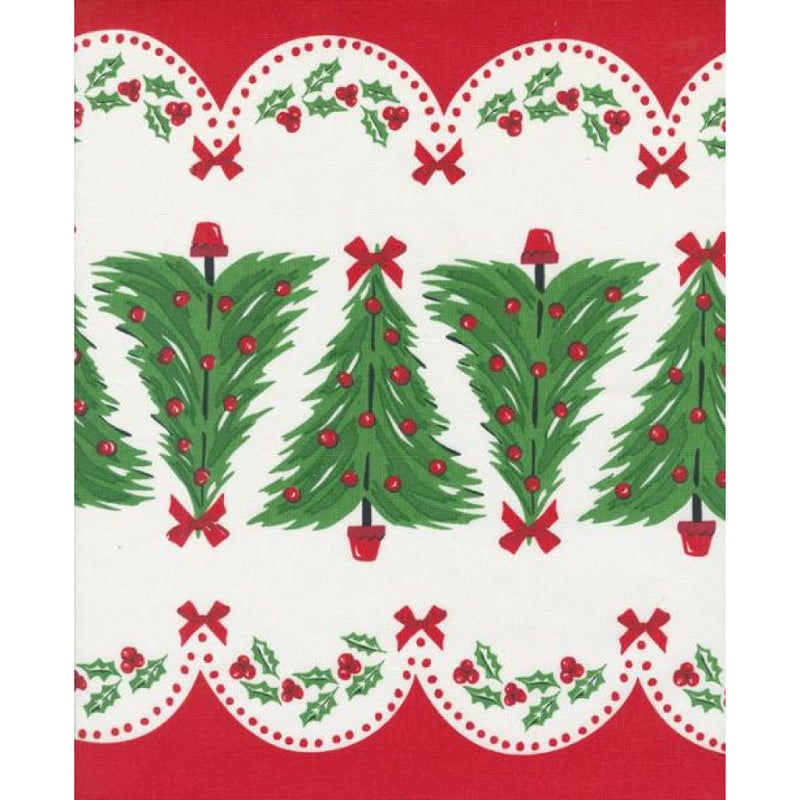 16" Toweling - Retro Holiday Oh Christmas Tree | 920-306