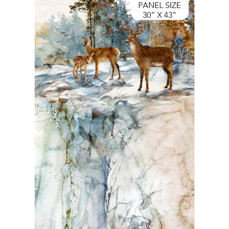 Highland View - Panel White Multi | DP27584-10