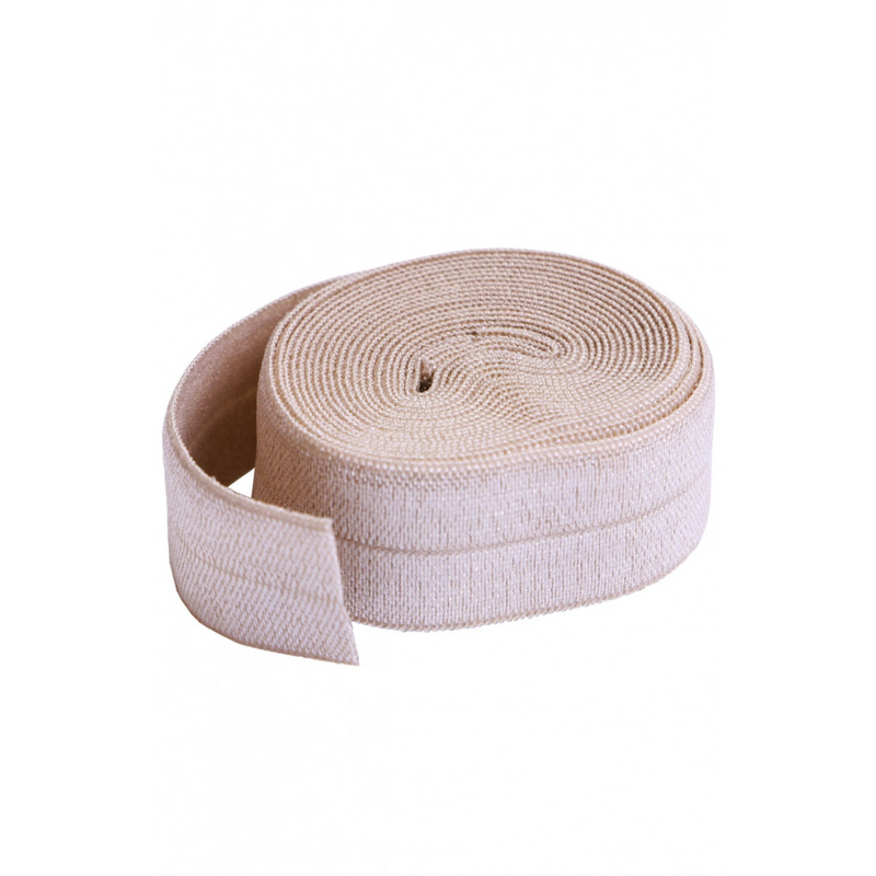 By Annie Fold-over Elastic 2yds | Natural