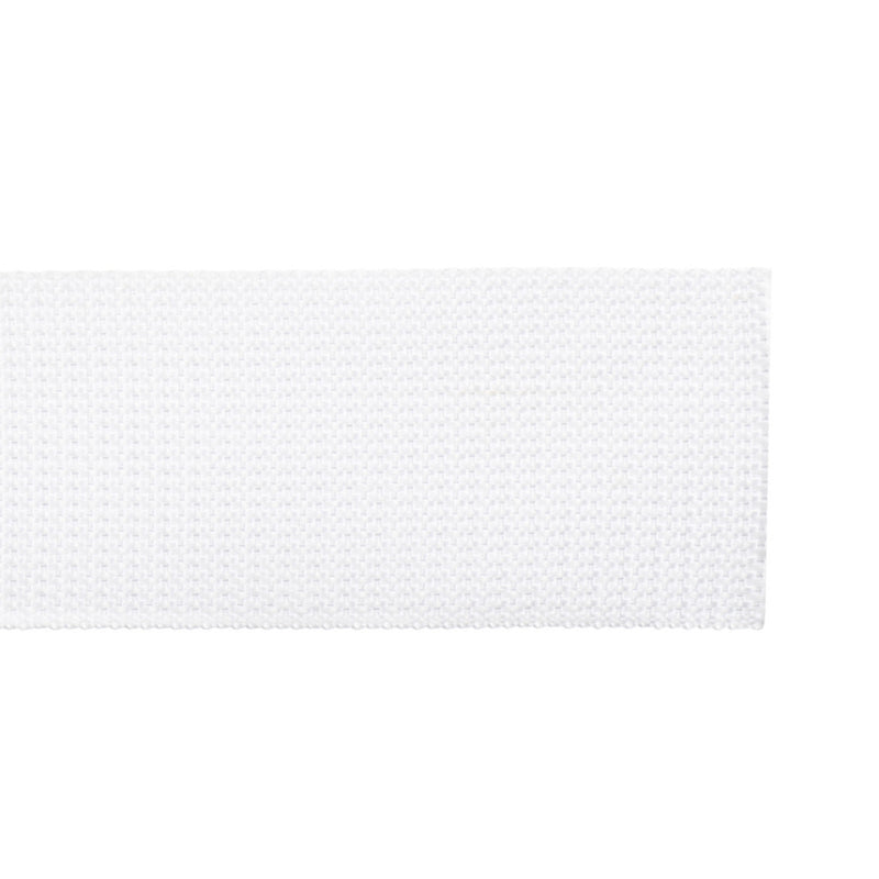 Nylon Webbing - 1.5" BTY | White