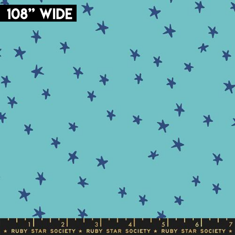 Starry Wideback 108" Wide - Turquoise | RS4111-43