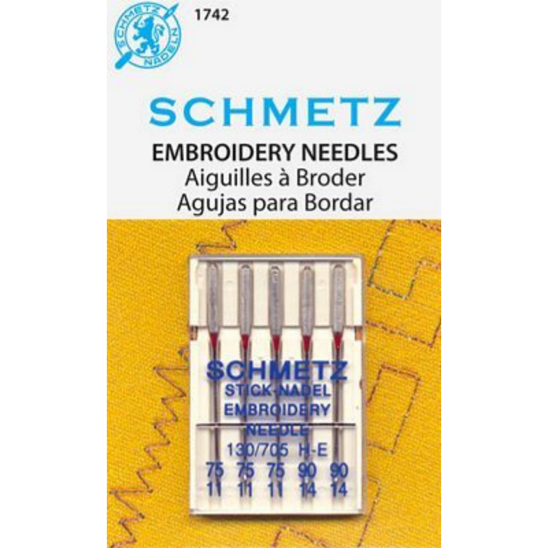 Schmetz | Embroidery Needles Assorted Sizes