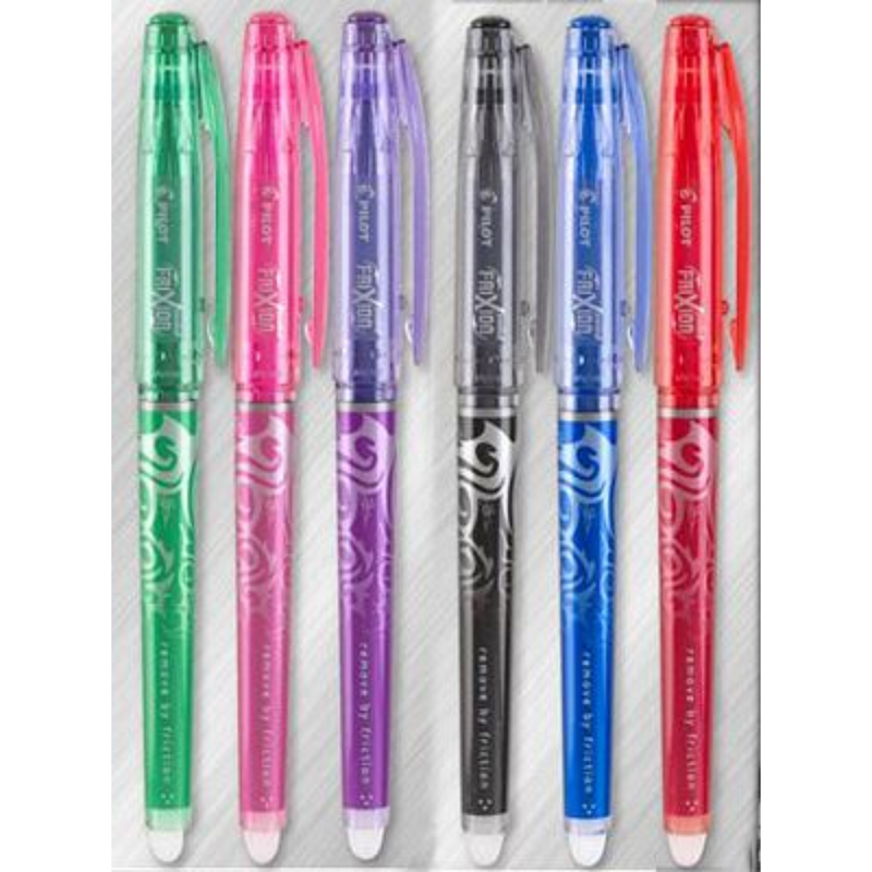 Frixion | Gel Pen 6pc Assorted