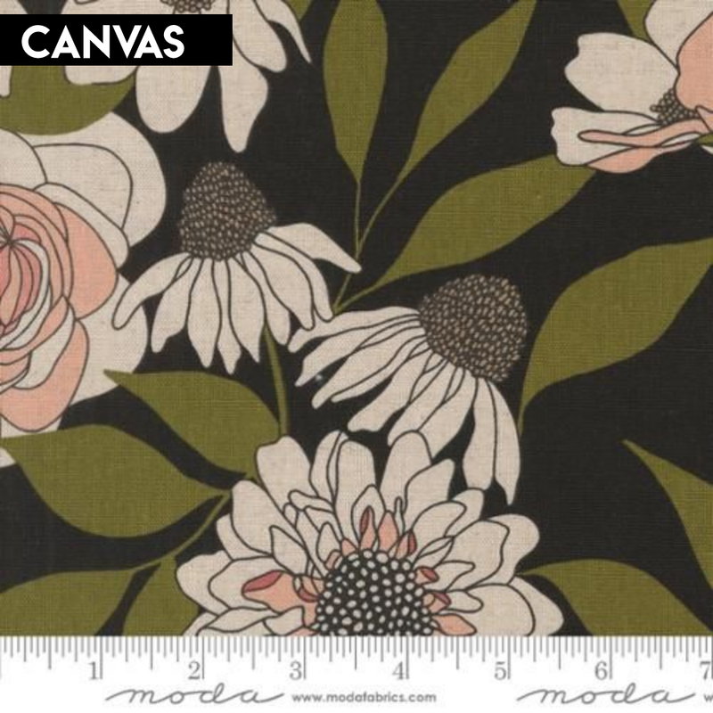 Botany - Mochi Linen Ink Canvas |