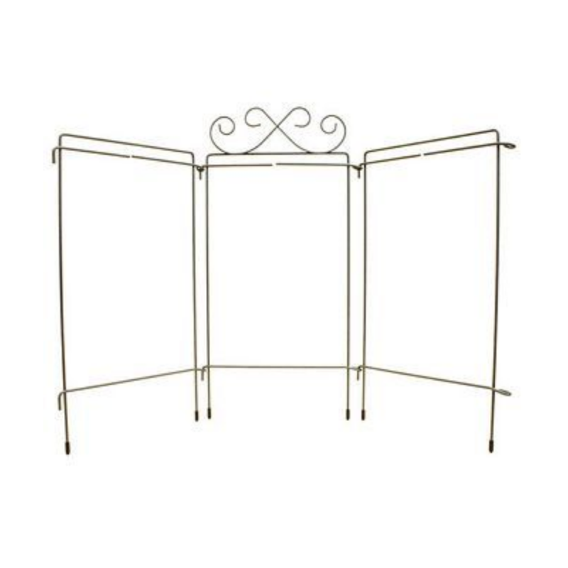 Embroidery Tri-Stand | 4x9" Gray Scroll