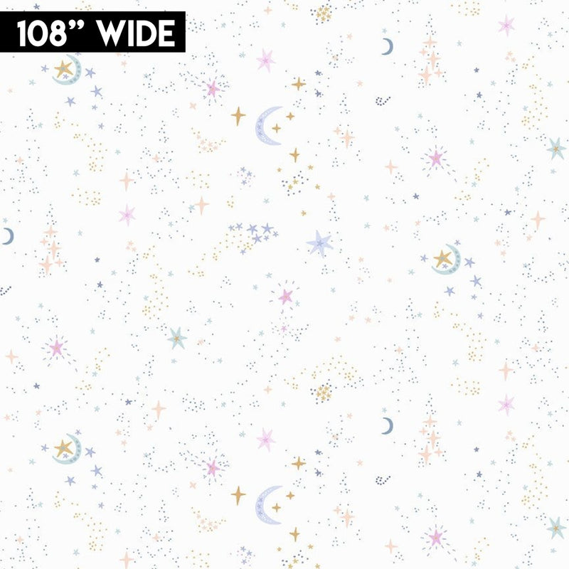 108 Wideback - Starry Night White 108" | XSTELLA-D2649