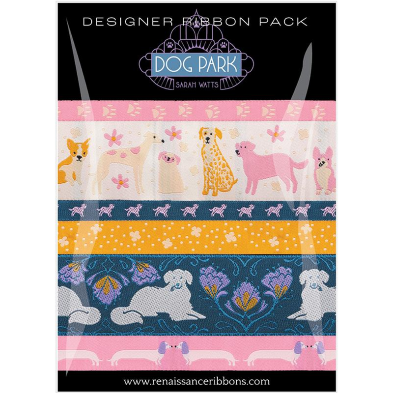 Renaissance Ribbons | Designer Ribbon Pack - Dog Park