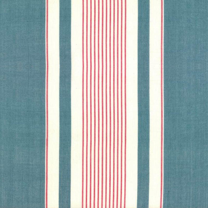 16" Toweling - Picnic Point Red Blue Stripe | 992-239