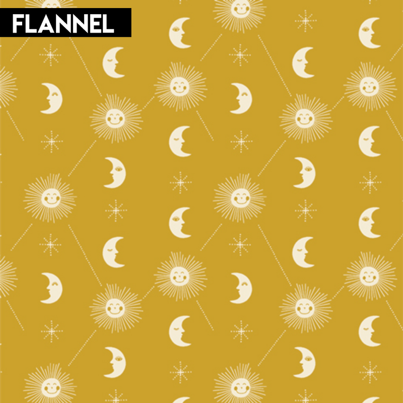 Sunrise Sunset - Dawn Dusk Blaze Flannel | F-85106a