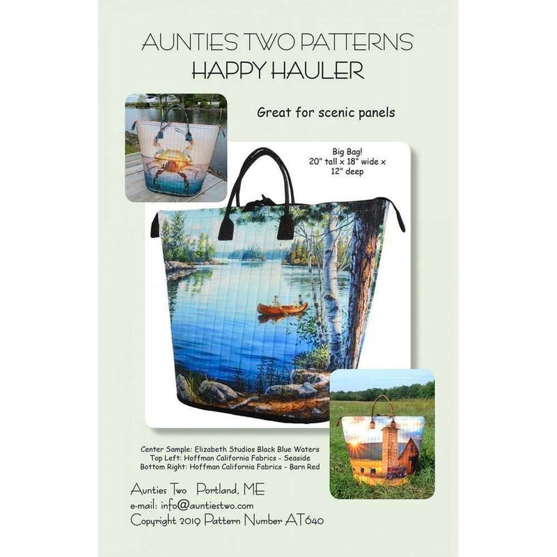Happy Hauler | Auntie's Two Patterns