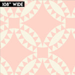Quilt Back 108" - Pickle Dish Blush 108" | 54280W-2