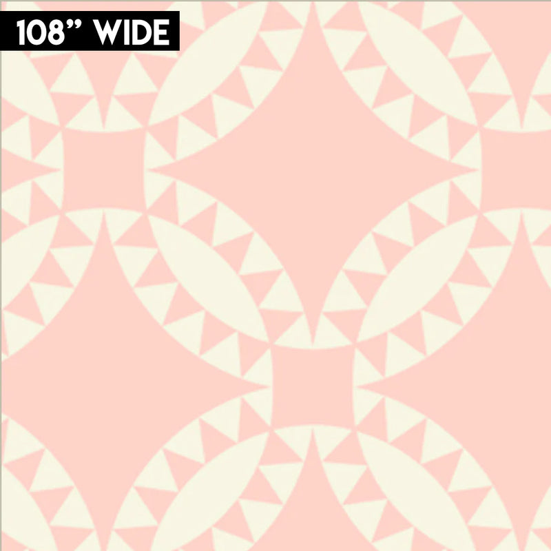 Quilt Back 108" - Pickle Dish Blush 108" | 54280W-2