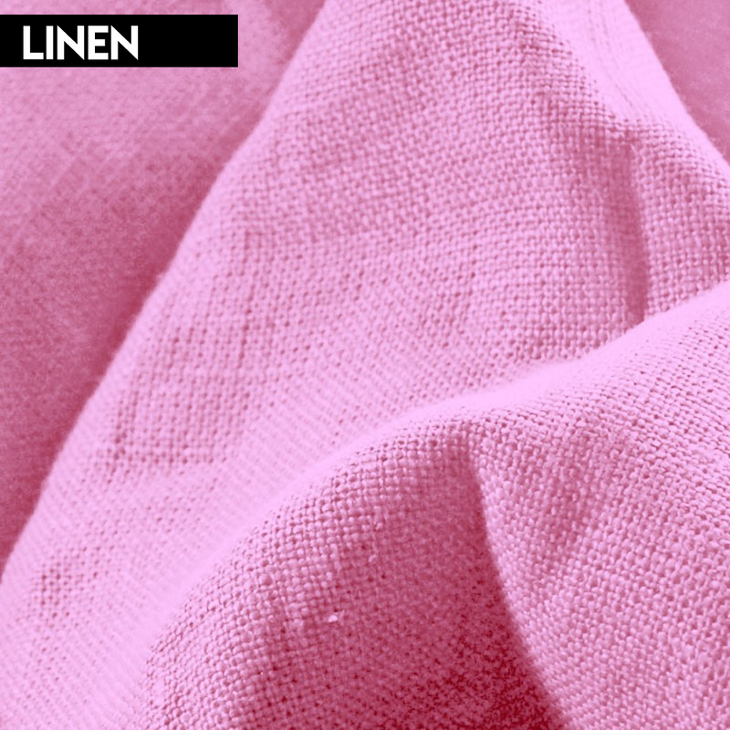 Lino Textil - Nevada 100% Linen Central New Pink | NVC031M